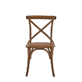 Coco Chair in Natural Wood with Cane Work Seat Pad
