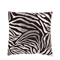 Cushion with Shiny Zebra Print