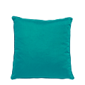 Turquoise and White Cushion