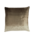 Grey velvet cushion