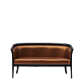 Divano Sofa in Black with Copper