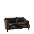 Duncan Sofa in Grey Velvet