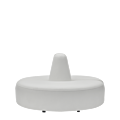 Endless Bullnose Sofa in White