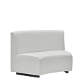 Endless Curve Sofa in White 4,72ft