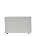 Endless Curve Sofa in White 4,72ft