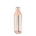 Hurricane Candelabra in Rose Gold