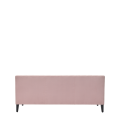 Infinito Straight Sofa in Ballet Pink Velvet