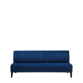 Infinito Straight Sofa in Cobalt Blue Velvet