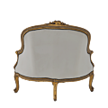 Leroy Armchair in white leather