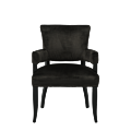 Lexi Armchair in Grey velvet