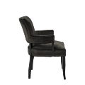 Lexi Armchair in Grey velvet