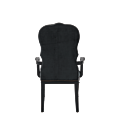 Lindy Armchair in Blue-Grey Velvet