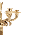 Luminaire 7 Arms Candelabra in Gold