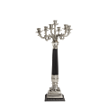 Luminaire 7 Arms Candelabra in Silver And Black