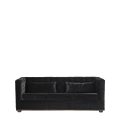 Merlot Sofa in Black Velvet