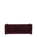 Merlot Sofa in Wine Velvet
