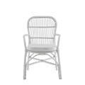 Nantucket Whicker Armchair in White