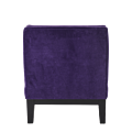 Olympic Chair in Purple Velvet