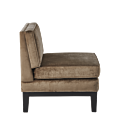 Olympic Chair in Taupe Velvet
