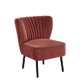 Rizzo Chair in Pink Velvet