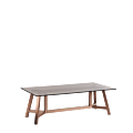 Washington Rectangular Coffee Table in Rose Gold
