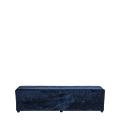 Rochelle Bench in Navy Blue Velvet