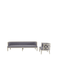 Santa Monica Sofa in Pale Blue