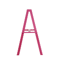 Seattle Easel in Pink