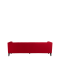 Hollywood Sofa in Scarlet Velvet
