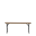 Slim Trestle table 6ft x 18
