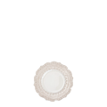 Cream Dentelle bread plate Ø 15 cm
