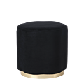 The Bloomsbury Ottoman in black