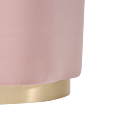 The Bloomsbury Ottoman in blush