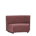 Endless Curve Sofa in Marsala 4.72 ft