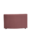 Endless Curve Sofa in Marsala 4.72 ft