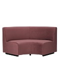 Endless Curve Sofa in Marsala 6.16 ft