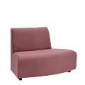 Endless Inverted Sofa in Marsala 4.72 ft