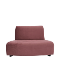 Endless Inverted Sofa in Marsala 4.72 ft