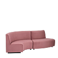 Endless Inverted Sofa in Marsala 4.72 ft