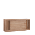The Nature Bar 8ft with square ends 60 x 240 cm H 108 cm
