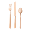 The Aurora Rose Gold table fork