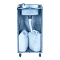 Freestanding wash basin