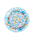 Small plate POPOLO per Vaisselle Vintage Ø 20 cm