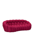 Bubble Sofa in Raspberry
