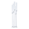 5 Arm Glass Candelabra