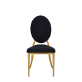 Divine Chair with Black Seat and Back Pad