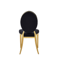 Divine Chair with Black Seat and Back Pad