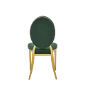 Divine Chair with velvet Forest Green Seat Pad