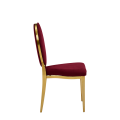 Divine Chair with Red Seat and Back Pad