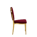 Divine Chair with velvet Red Seat and Back Pad
